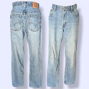 Levi's Vintage Relaxed Tapered 550 Light Blue Jeans
